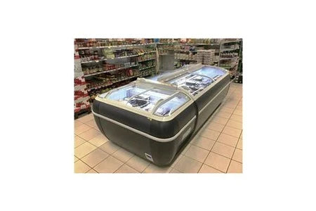 Congélateur coffre Tefcold Congélateur de supermarché twin 220-f - - r290acier1697