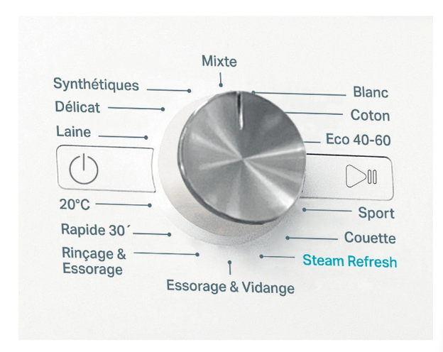 Lave-linge hublot Whirlpool FFBB9489BVFR Blanc