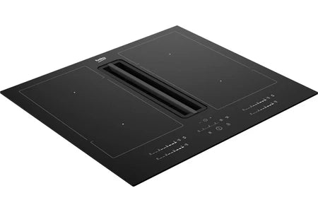 Plaque de cuisson avec hotte intégrée Beko HIXI64701UP