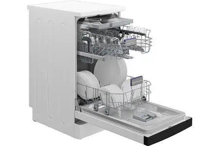 Beko BDFS26120WQ – Lave-vaisselle Pose Libre 45 cm 11 Couverts | AquaIntense 5x, Quick & Shine 58 min, Blanc