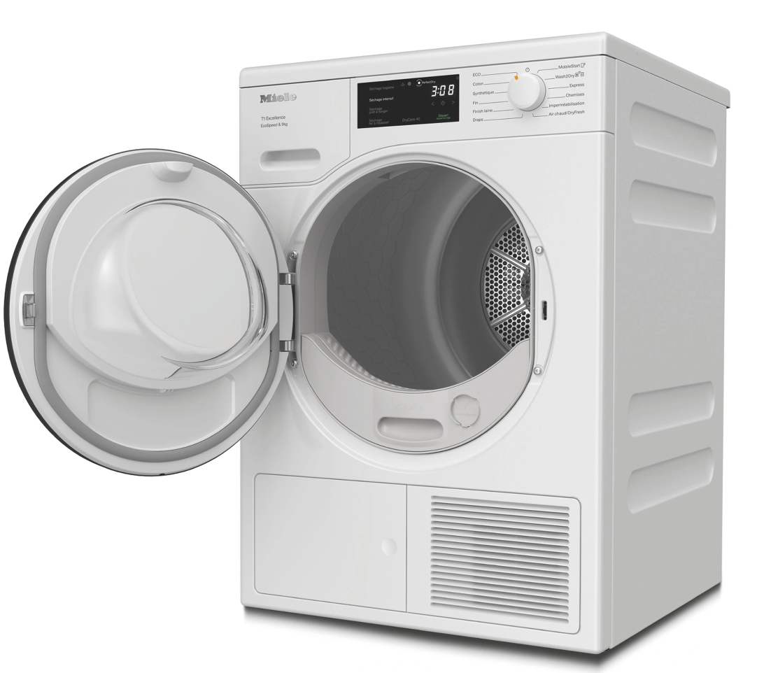 Sèche-linge pompe à chaleur Miele TED 645 WP – 9 kg EcoSpeed HygieneDry 20 ans