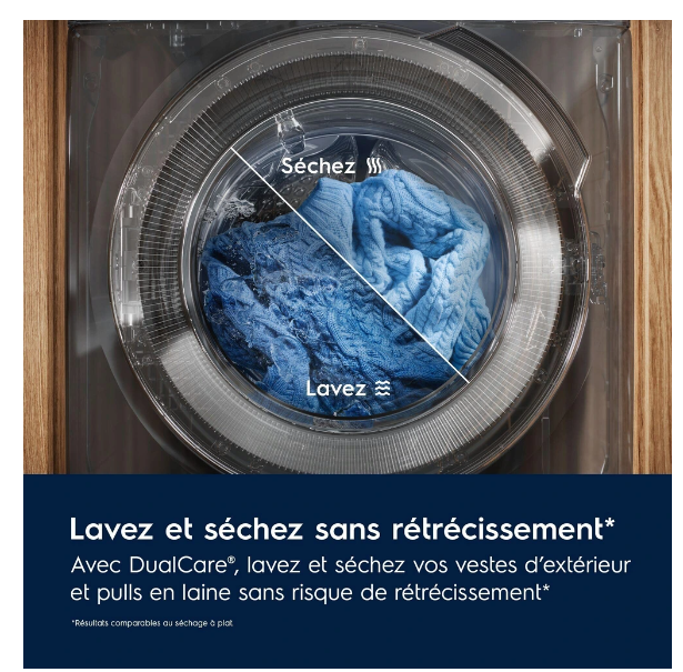 Lave-linge séchant Electrolux EW7W4953DA – PerfectCare 700