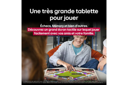 LG StanbyME 27" 27LX6TDGA – Écran TV Portable sur Pied avec Batterie Intégrée