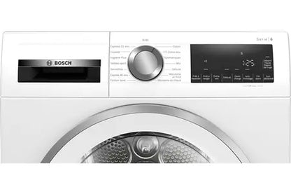 Bosch WPG2312SFR Serenity – Sèche-linge Condensation 8 kg Blanc | AutoDry, SensitiveDrying