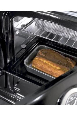 Cuisinière mixte Lacunza Cuisinière à bois 10kw noir clasica7tnfr