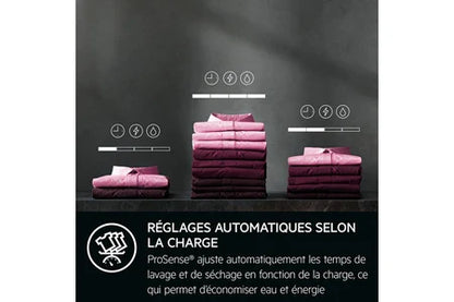 AEG LWR73A1176V – Lave-linge Séchant 11/7 kg Blanc