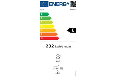 Congélateur coffre Haier HCE301E - Reconditionné