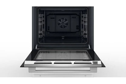 Cuisinière vitrocéramique Bosch Série 6 Cuisinière électrique pose-libre Blanc HKS79R220
