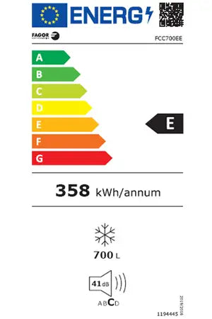 Congélateur coffre Fagor FCC700EE