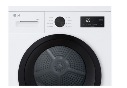 Sèche-linge pompe à chaleur LG RH8N15WHB – 8 kg Top Amovible Classe D