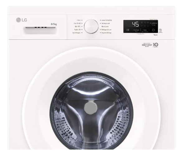 Lave-linge séchant LG F854B13WHS 8 kg / 5 kg