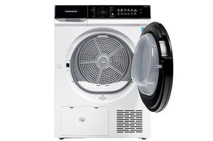 Thomson THTD9HPCCS – Sèche-linge Pompe à Chaleur 9 kg Blanc | Classe C, Programme Silent