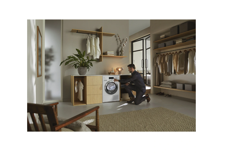 Sèche-linge pompe à chaleur Miele TEL685WP – SteamCare Connecté Classe C