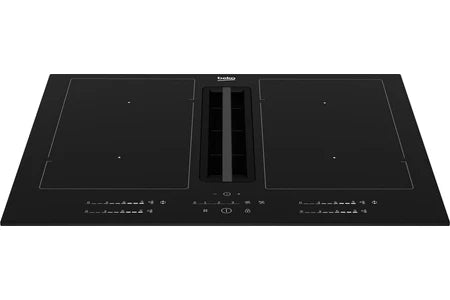 Plaque de cuisson avec hotte intégrée Beko HIXI64701UP