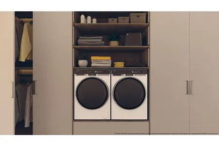 Haier HD90-A3Q397U1-S – Sèche-linge Pompe à Chaleur 9 kg Blanc | I-Refresh Pro, Wi-Fi
