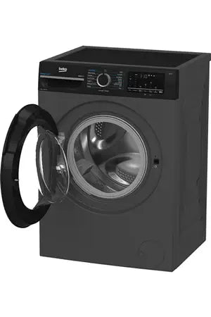 Beko BM34WFU48411A – Lave-linge Hublot 8 kg Gris Anthracite | EnergySpin