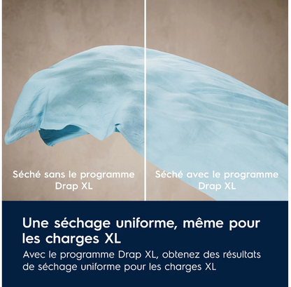 Sèche-linge pompe à chaleur Electrolux EW9HI783FC PerfectCare 900 – 8 kg 3DSense Classe A