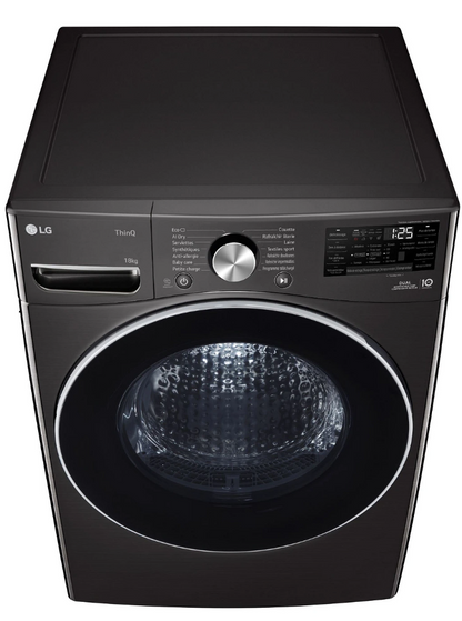 Sèche-linge pompe à chaleur LG RH8P12BS – 18 kg DUAL Inverter AI Direct Drive Noir