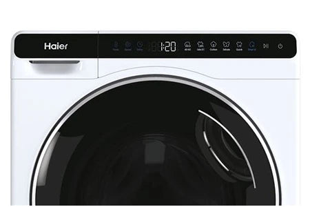 Haier HW50-BP12307-S – Lave-linge Hublot Compact 5 kg Blanc