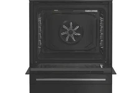 Cuisinière induction Indesit I6I5PCB3 noir