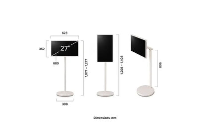 LG 32U889SA-W – Moniteur Smart 32" UHD 4K IPS, webOS, HDR10, AirPlay 2