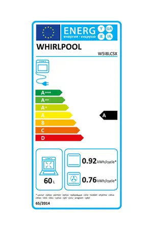 Cuisinière induction Whirlpool W5I8LCSX inox