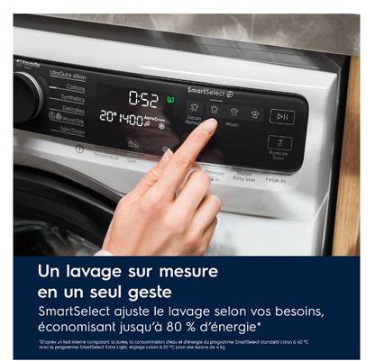 Lave-linge hublot Electrolux EW7FI25916OV – 9 kg 1600 tr/min Classe A