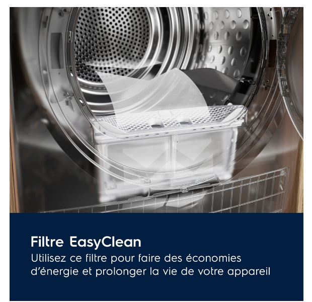 Sèche-linge pompe à chaleur Electrolux EW7HI395BN DelicateCare 700 – 9 kg