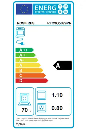 Four encastrable Rosieres RFC3O5879PNI