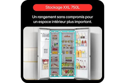 Réfrigérateur américain Lg GSLC40EPFE