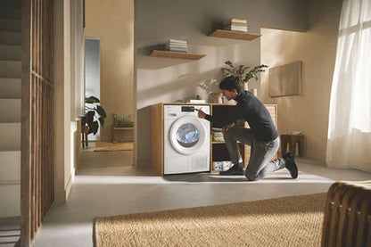 Miele TSD643WP – Sèche-linge Pompe à Chaleur 9 kg Blanc Lotus | EcoSpeed, HygieneDry