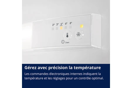 Réfrigérateur congélateur en bas Electrolux KNT6TE18S - Encastrable 177cm