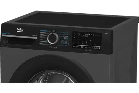 Beko BM34WFU48411A – Lave-linge Hublot 8 kg Gris Anthracite | EnergySpin