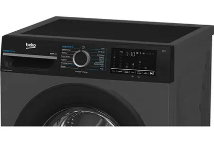 Beko BM34WFU48411A – Lave-linge Hublot 8 kg Gris Anthracite | EnergySpin
