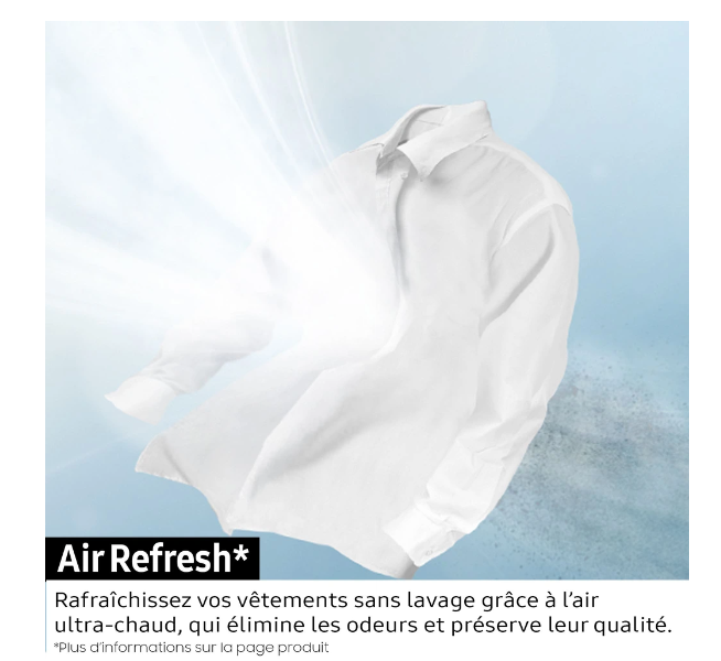Sèche-linge pompe à chaleur Samsung DV90DG52A0AE – 9 kg Classe C
