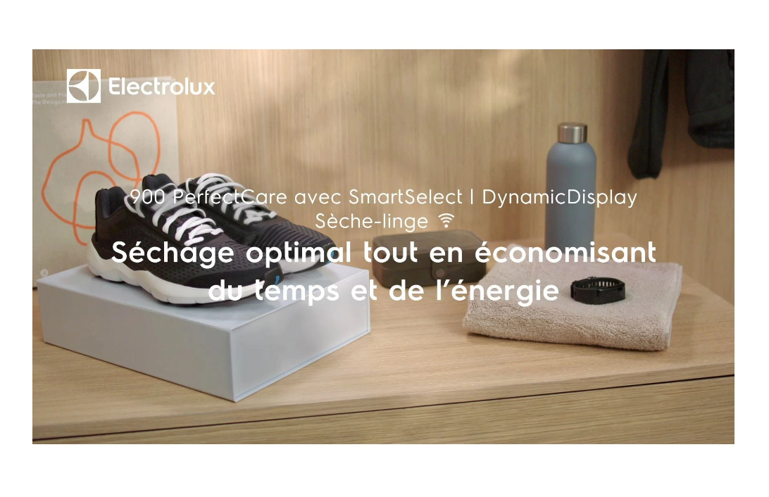 Sèche-linge pompe à chaleur Electrolux EW9HI783FC PerfectCare 900 – 8 kg 3DSense Classe A
