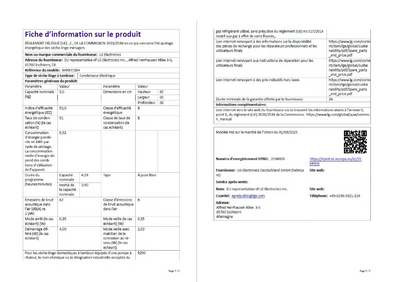 Sèche-linge pompe à chaleur LG RH9X71WH – 9 kg DUAL Inverter AI Dry Classe B
